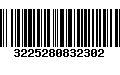 Código de Barras 3225280832302