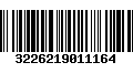 Código de Barras 3226219011164