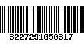 Código de Barras 3227291050317