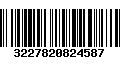 Código de Barras 3227820824587