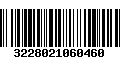 Código de Barras 3228021060460