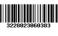 Código de Barras 3228023060383