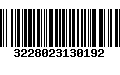 Código de Barras 3228023130192