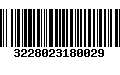 Código de Barras 3228023180029