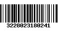 Código de Barras 3228023180241