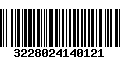 Código de Barras 3228024140121