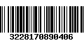 Código de Barras 3228170890406