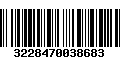 Código de Barras 3228470038683