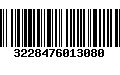 Código de Barras 3228476013080