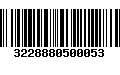 Código de Barras 3228880500053