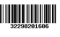 Código de Barras 32298201606