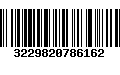 Código de Barras 3229820786162