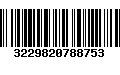 Código de Barras 3229820788753