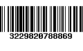 Código de Barras 3229820788869