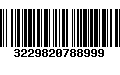 Código de Barras 3229820788999