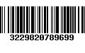 Código de Barras 3229820789699