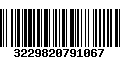 Código de Barras 3229820791067