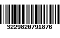 Código de Barras 3229820791876