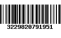 Código de Barras 3229820791951