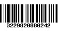 Código de Barras 3229820880242