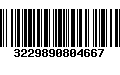 Código de Barras 3229890804667