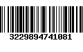 Código de Barras 3229894741081