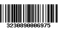 Código de Barras 3230890006975