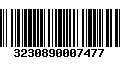 Código de Barras 3230890007477