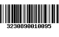 Código de Barras 3230890010095