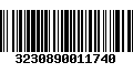 Código de Barras 3230890011740