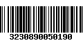 Código de Barras 3230890050190