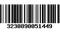 Código de Barras 3230890051449