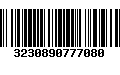 Código de Barras 3230890777080