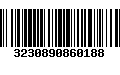 Código de Barras 3230890860188