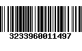 Código de Barras 3233960011497