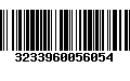 Código de Barras 3233960056054