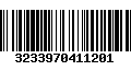 Código de Barras 3233970411201