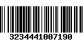 Código de Barras 3234441007190