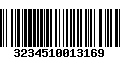 Código de Barras 3234510013169