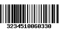 Código de Barras 3234510060330