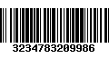 Código de Barras 3234783209986