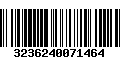 Código de Barras 3236240071464