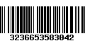 Código de Barras 3236653583042