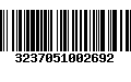 Código de Barras 3237051002692