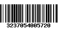 Código de Barras 3237054005720