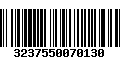 Código de Barras 3237550070130