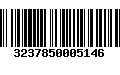 Código de Barras 3237850005146