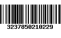 Código de Barras 3237850210229