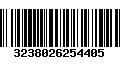 Código de Barras 3238026254405