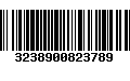 Código de Barras 3238900823789